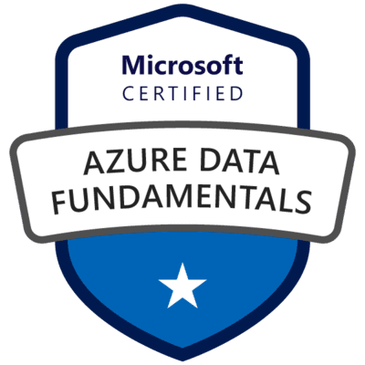 Microsoft Azure Data Fundamentals - (Exam DP-900) badge