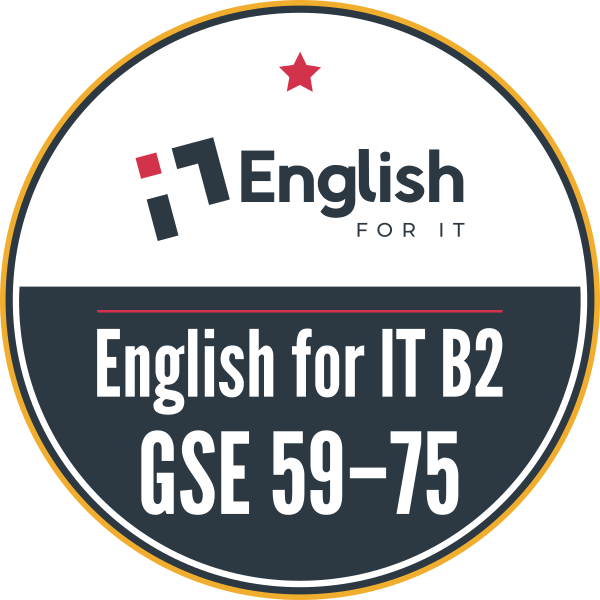 English for IT Exam B2/GSE 59-75 - Bundle Offer with retake