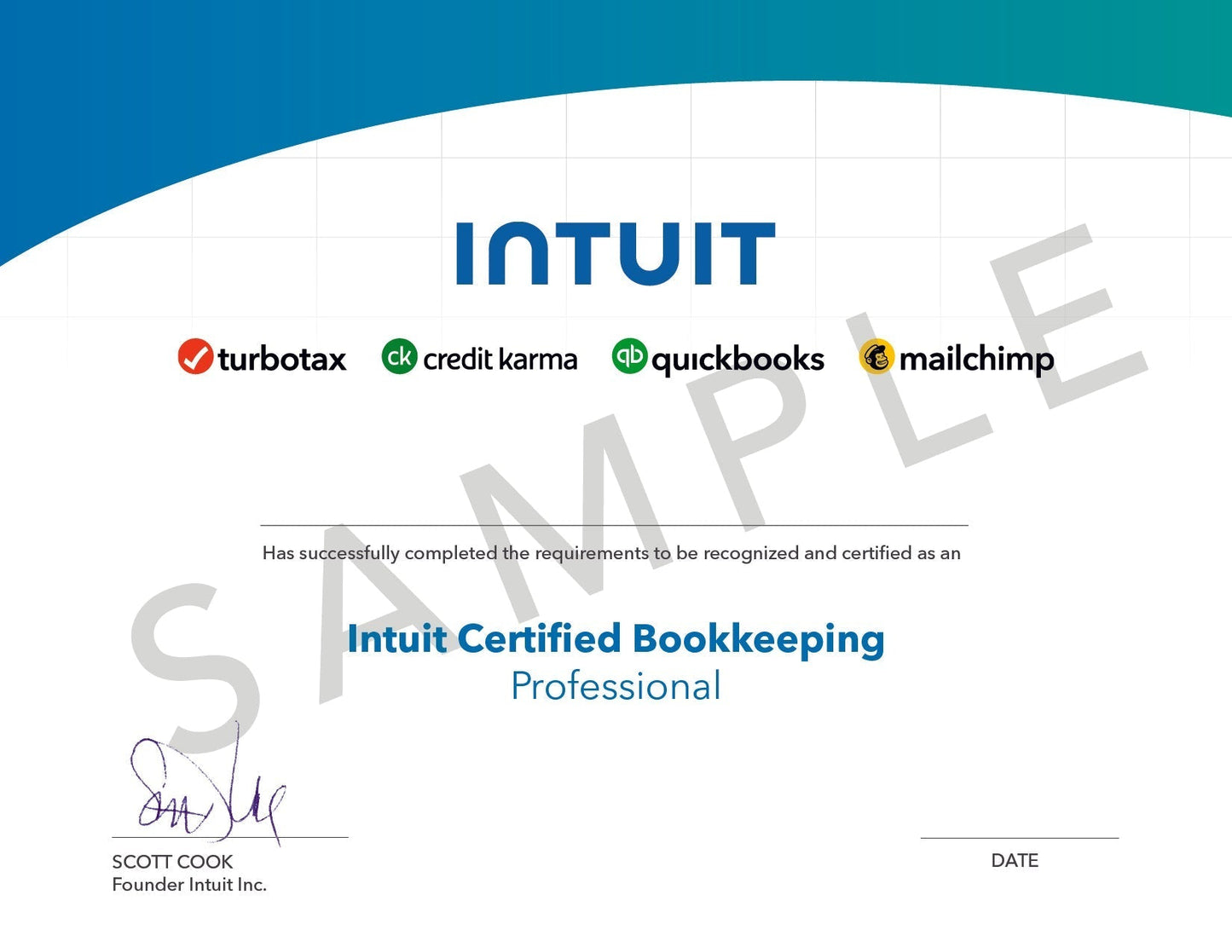 Intuit Certified Bookkeeping Professional Certification - Bundle Offer
