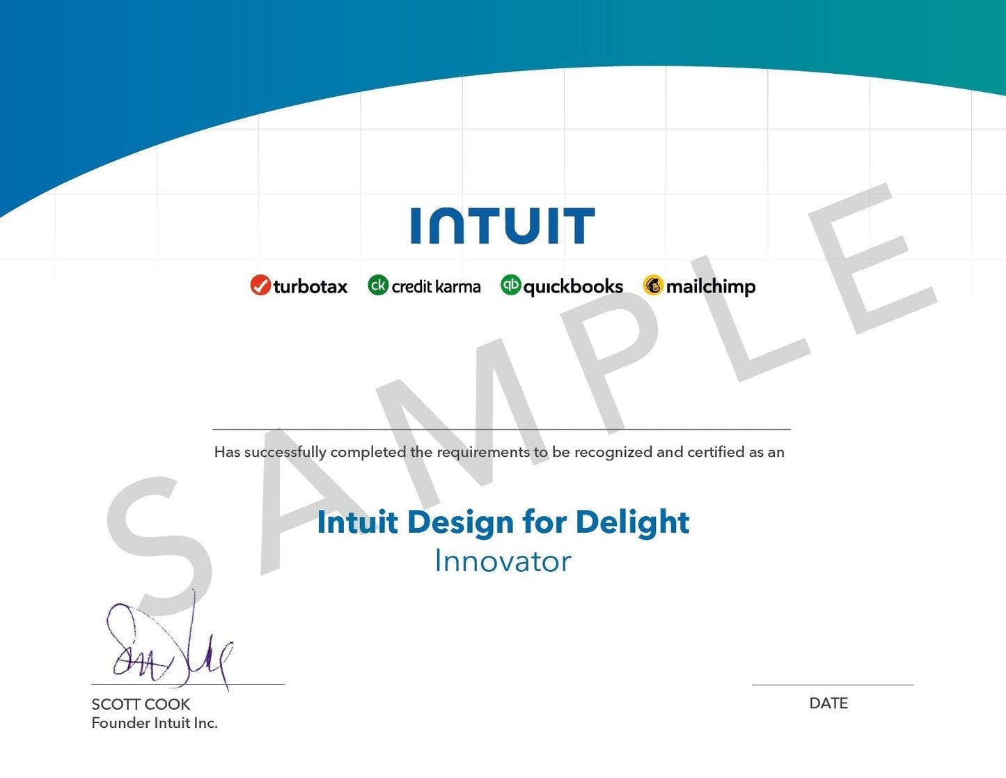 Intuit Design for Delight Innovator Certification - Bundle Offer with retake