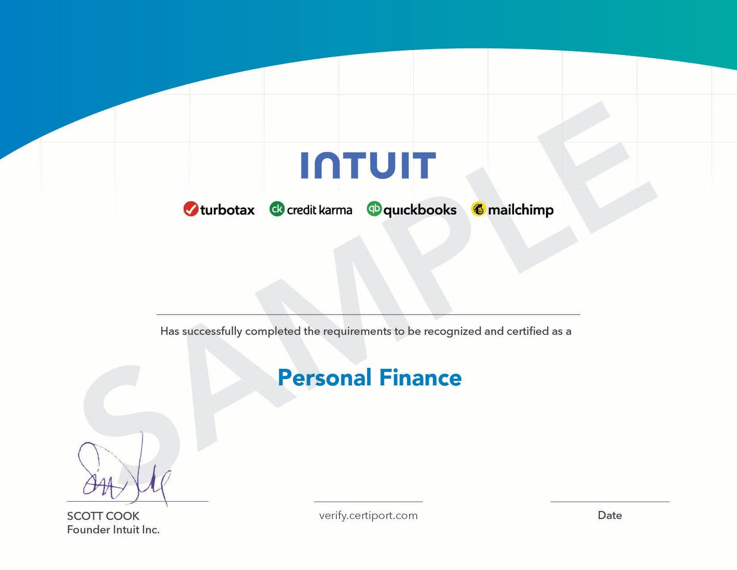 Intuit Personal Finance Certification - Bundle Offer
