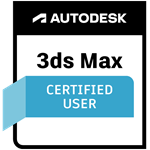 Autodesk Certified User (ACU) 3ds MAX Certification - with retake & Practice Tests