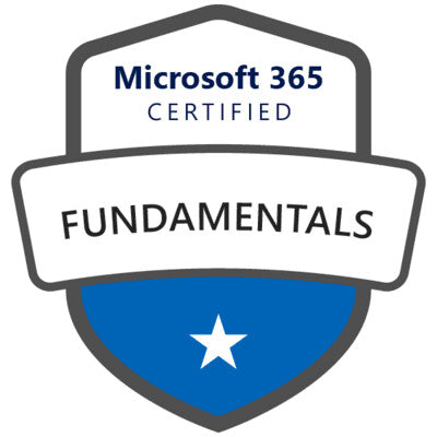 Microsoft 365 Fundamentals (Exam MS-900) badge